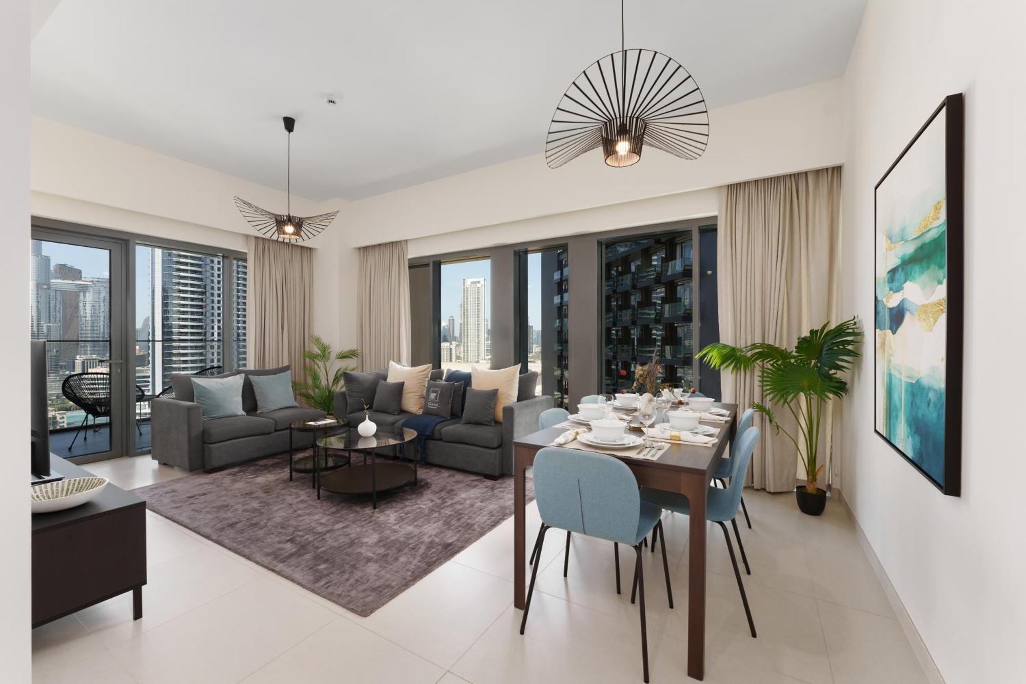 Maison Privee - Elevated Living With Spectacular Burj Khalifa Views Dubai Ngoại thất bức ảnh
